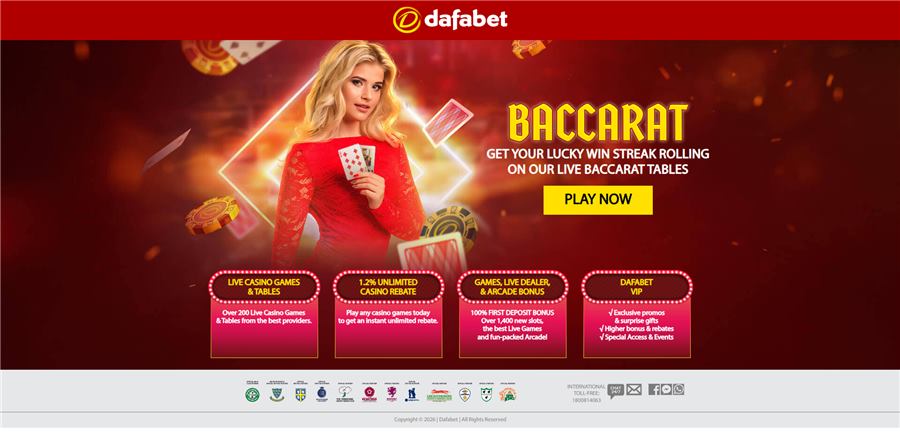 Baccarat Live Casino Promo